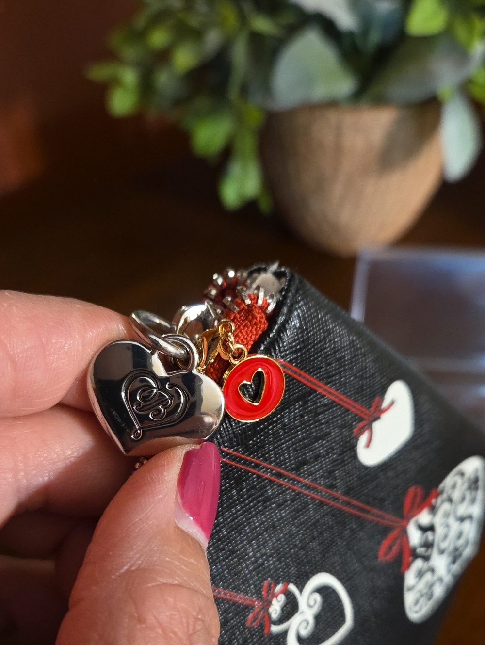 Brighton Love Notes Christmas Ornament Wristlet - Picture 6 of 11
